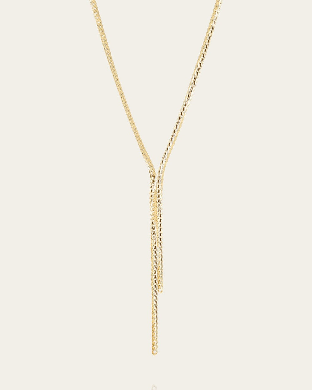 Necklace Alixia (Gold-plated steel)