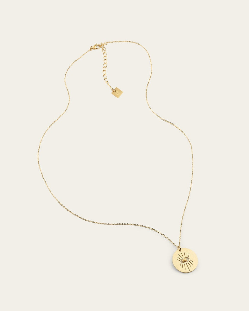 Collier Isis (Acier doré)