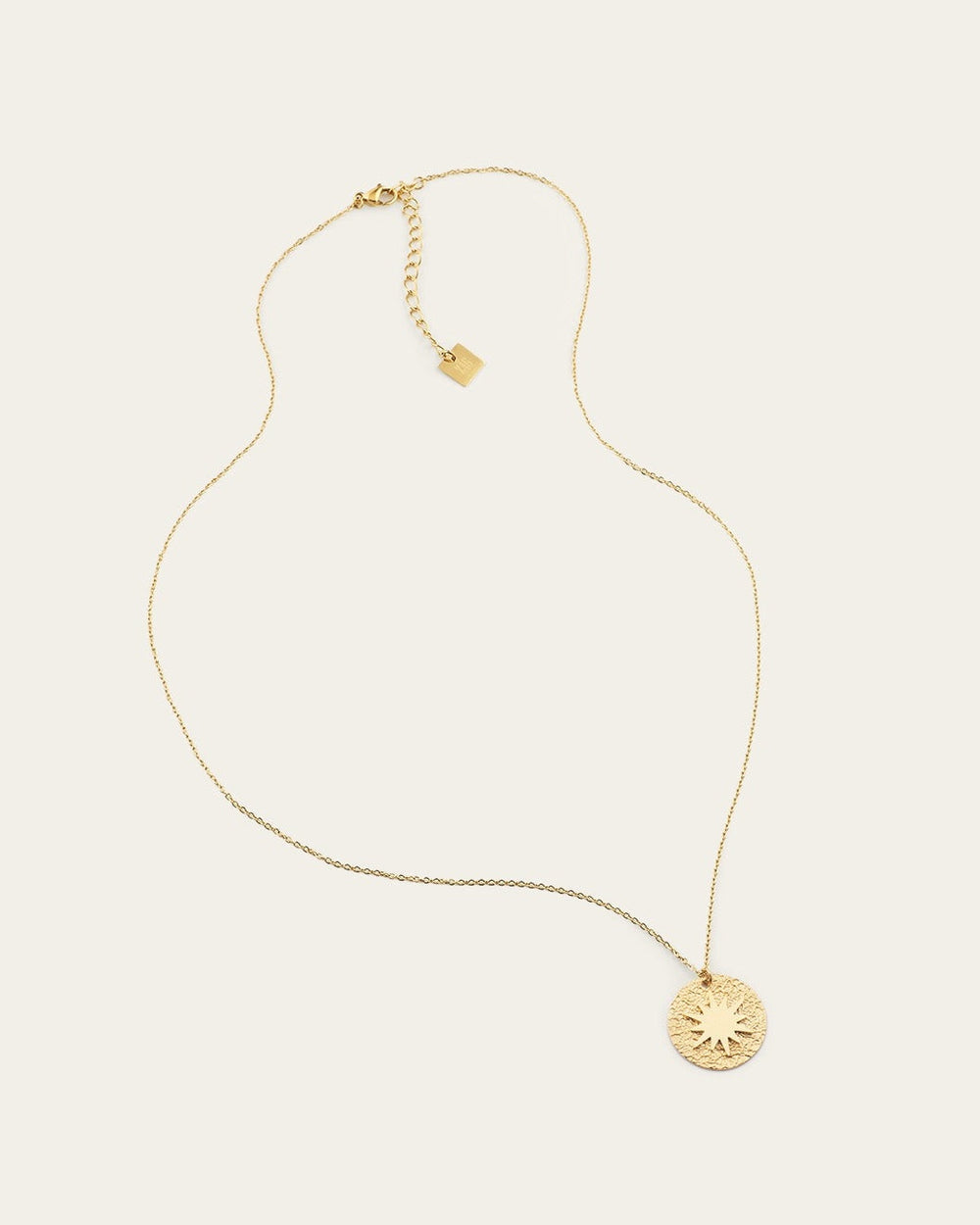 Sunset Necklace (Gold-plated steel)