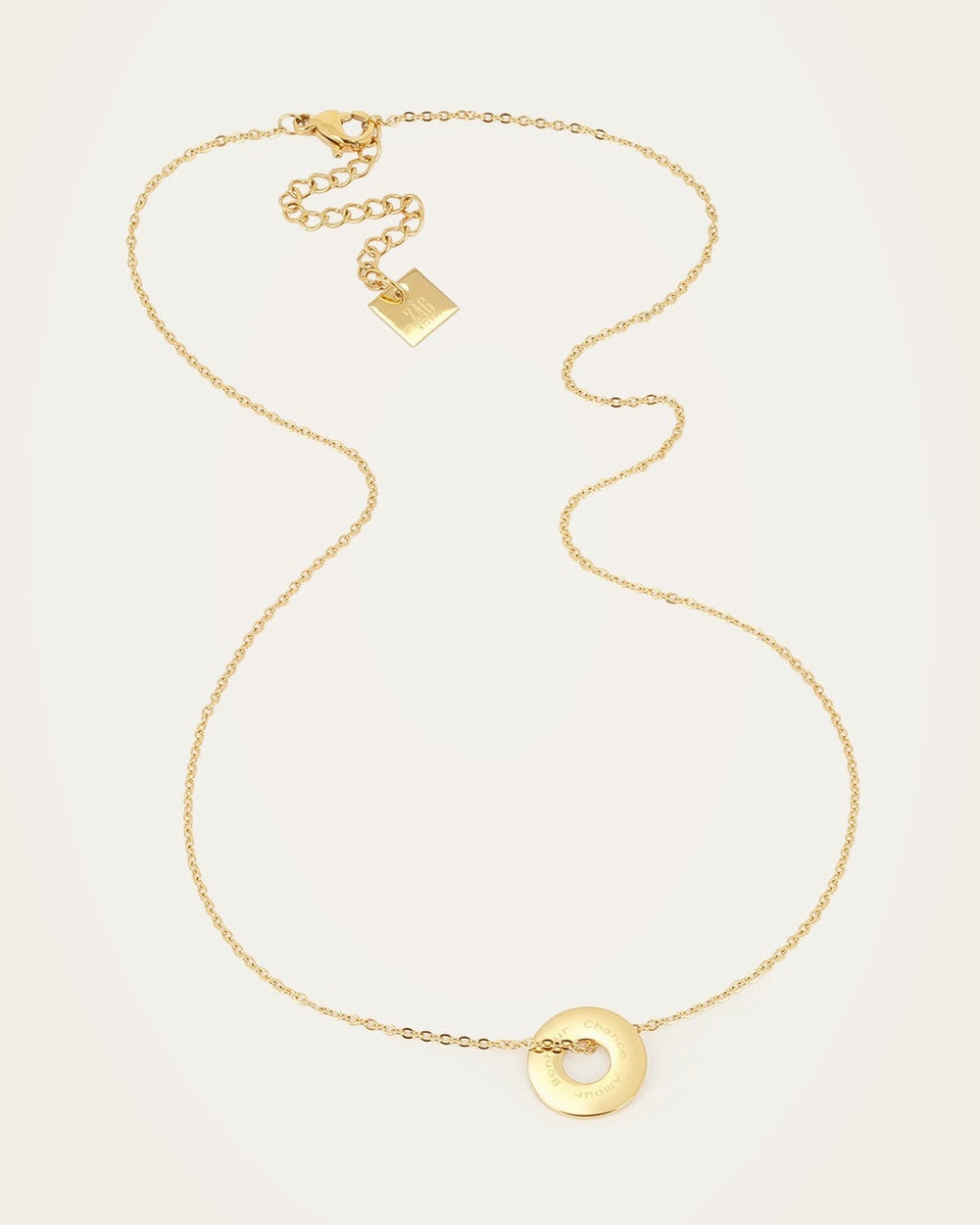 Divine Necklace (Gold-plated steel)