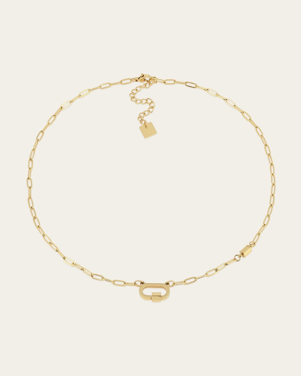 Collier Ophélie (Acier doré)