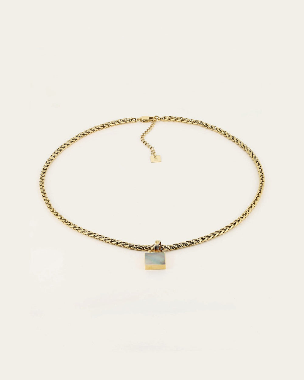 Collier Tram (Acier doré)