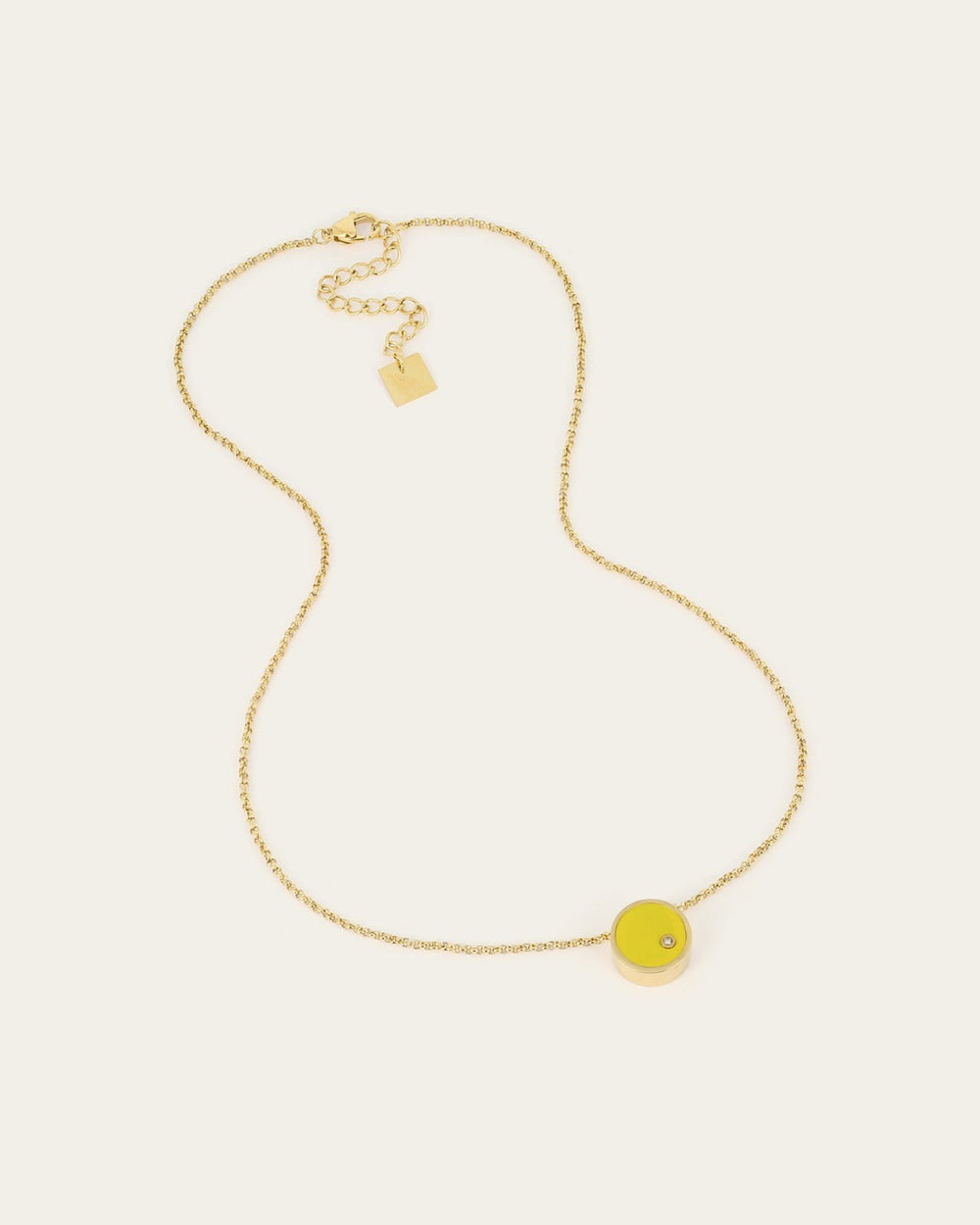 Collier Bénédicte (Acier doré)