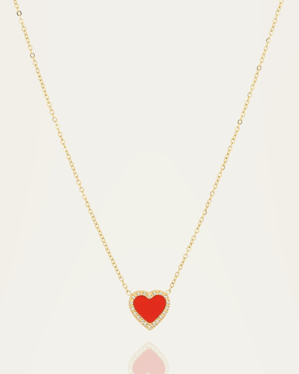 Alice Necklace (Gold-plated steel)