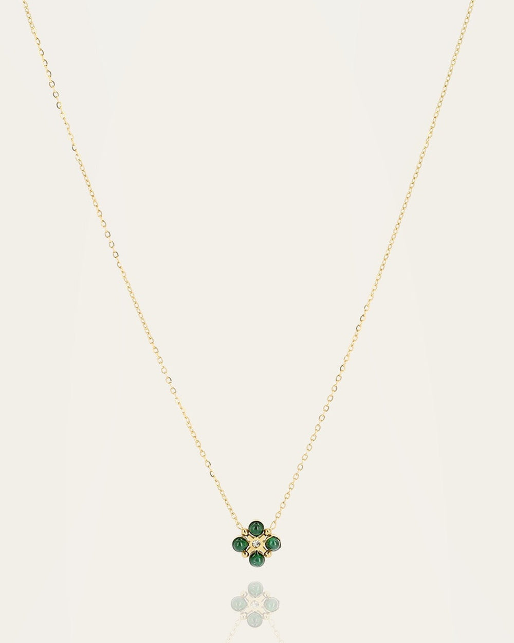Mint Necklace (Gold-plated steel)