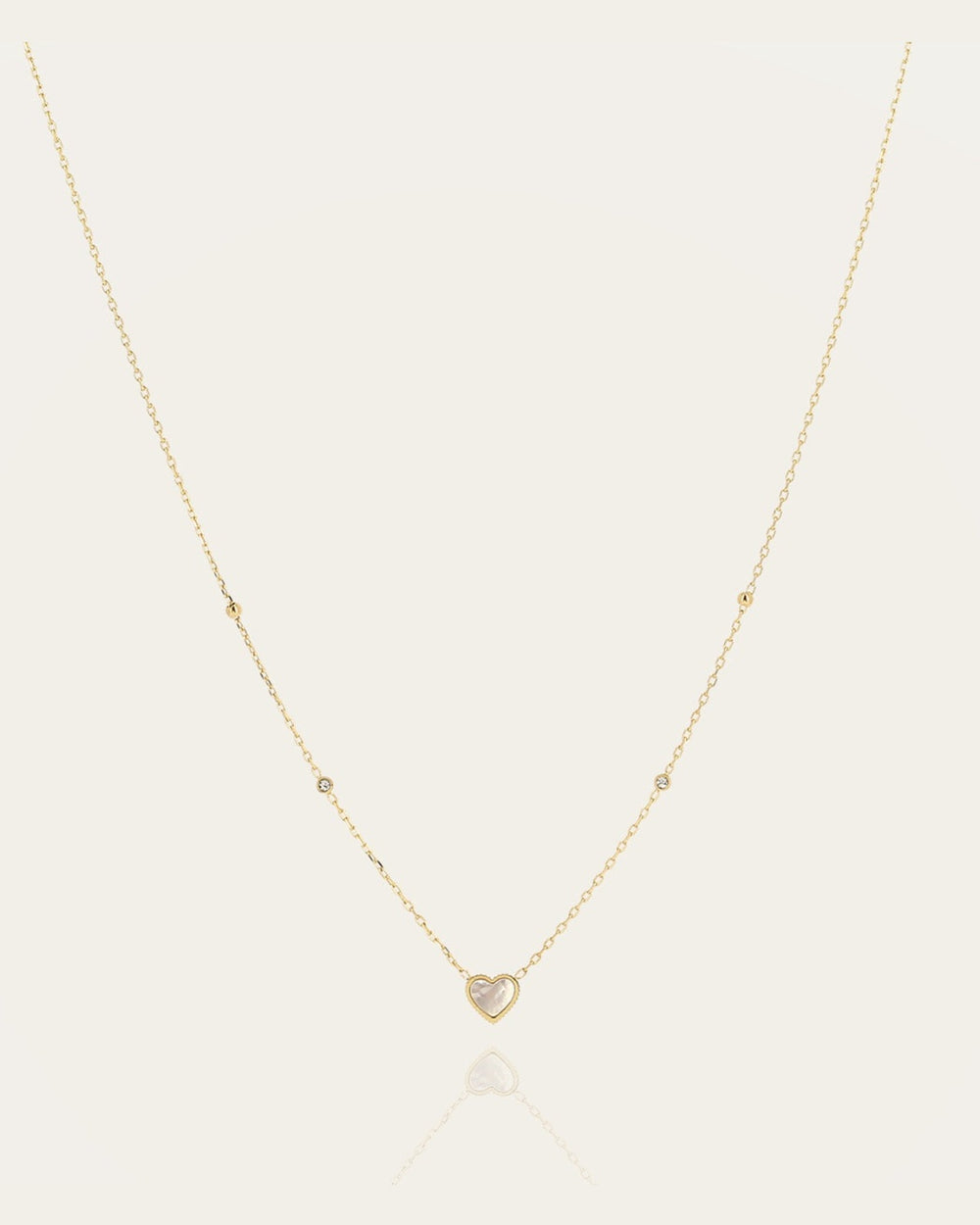 Eternity Necklace (Gold-plated steel)