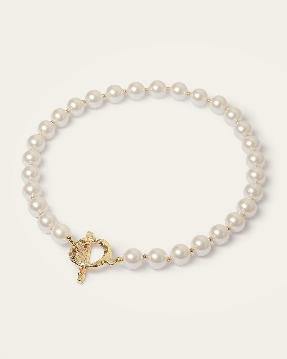 Louka necklace (Gold-plated steel)