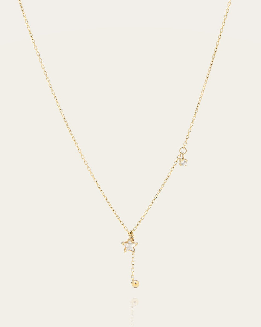 Céline necklace (Gold-plated steel)