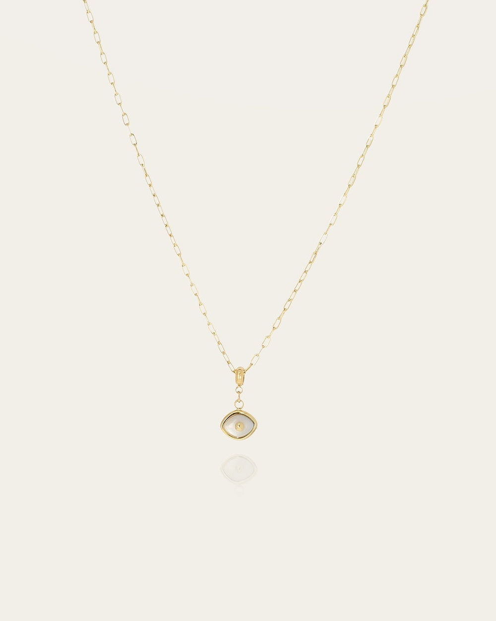 Peggie necklace (Gold-plated steel)