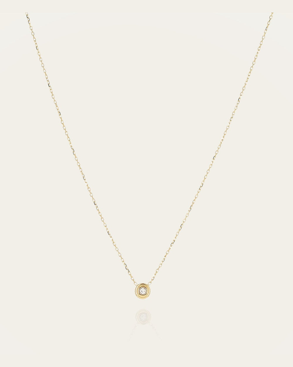 Aiden necklace (Gold-plated steel)