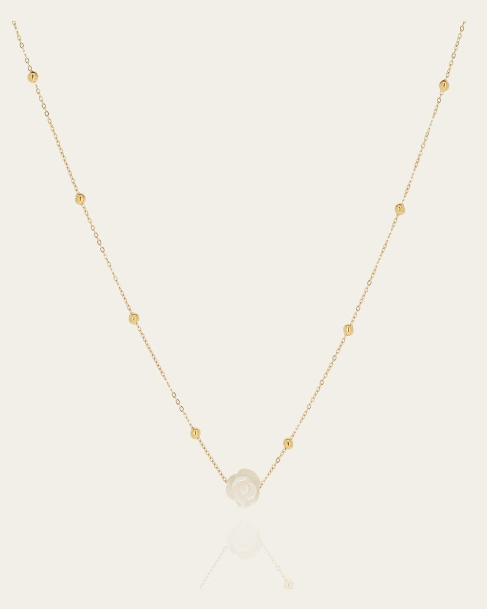 Soen necklace (Gold-plated steel)