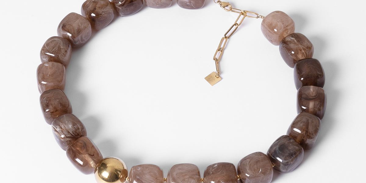 Collier Oedipe (Acier doré)