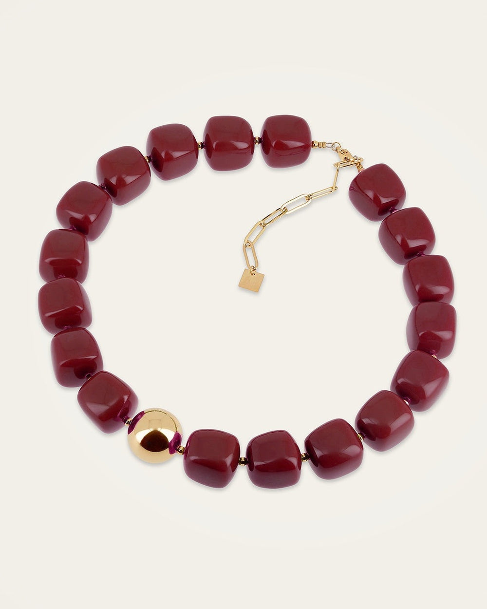 Laios Necklace (Gold-plated steel)