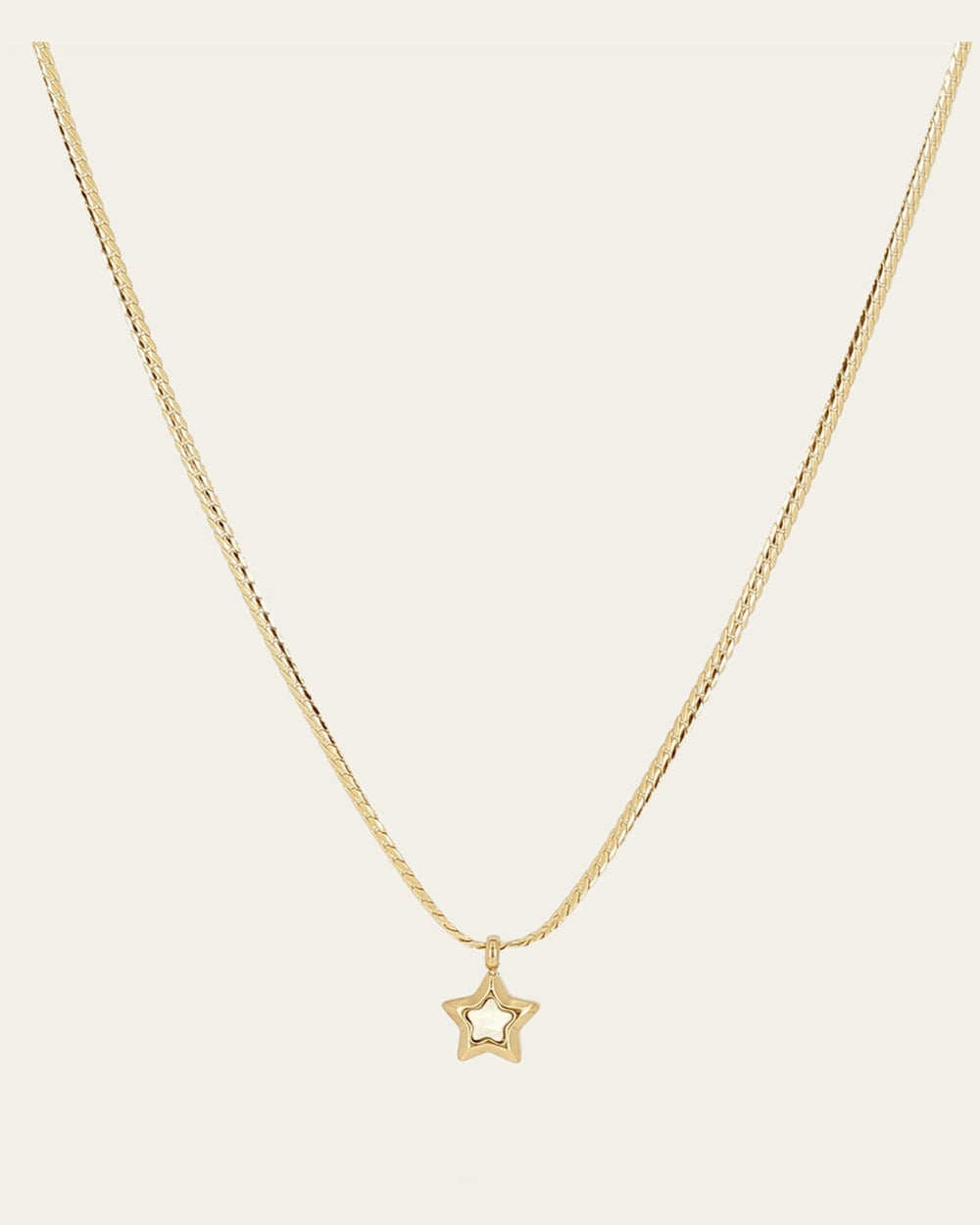 Polaris Necklace (Gold-plated Steel)