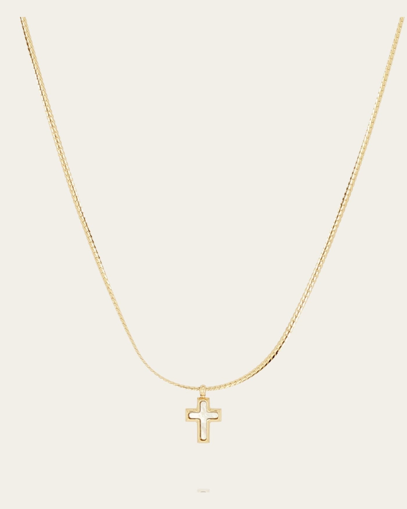 Olyde Necklace (Gold-plated steel)