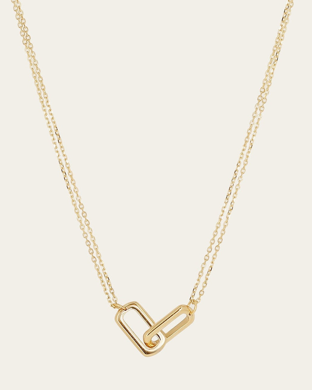 Gamma Necklace (Gold-plated Steel)