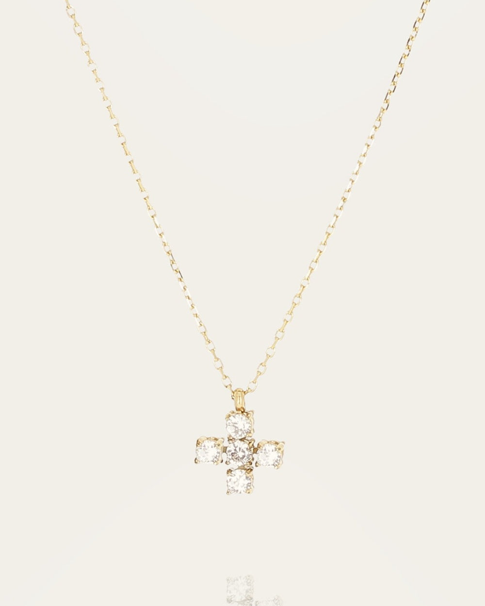 Conti Necklace (Gold-plated Steel)
