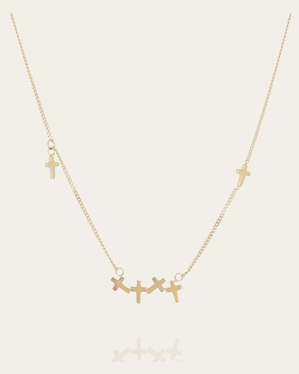Beata Necklace (Gold-plated Steel)