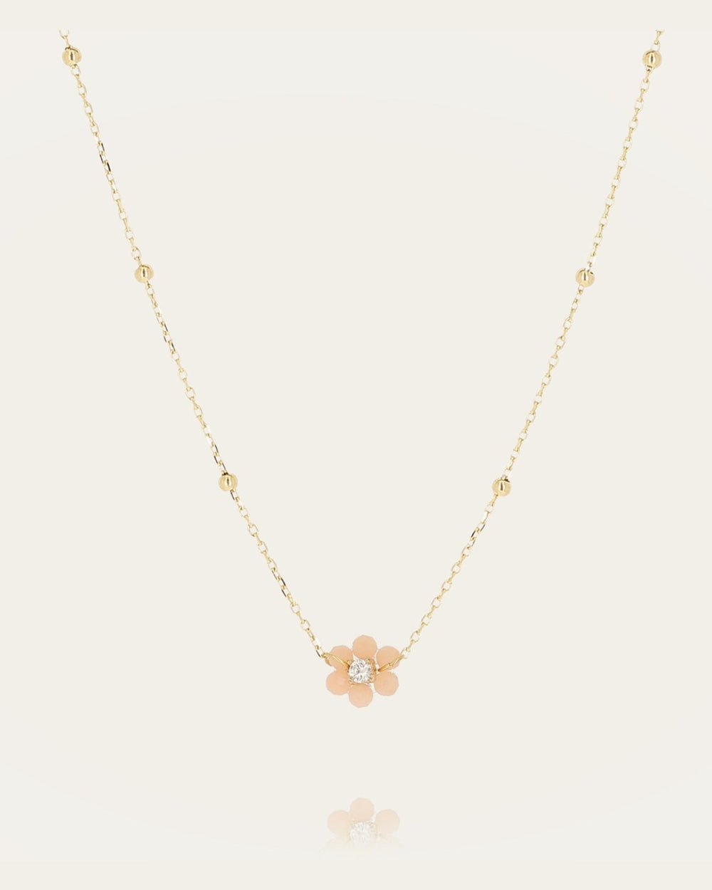 Petalo Necklace (Gold-plated Steel)