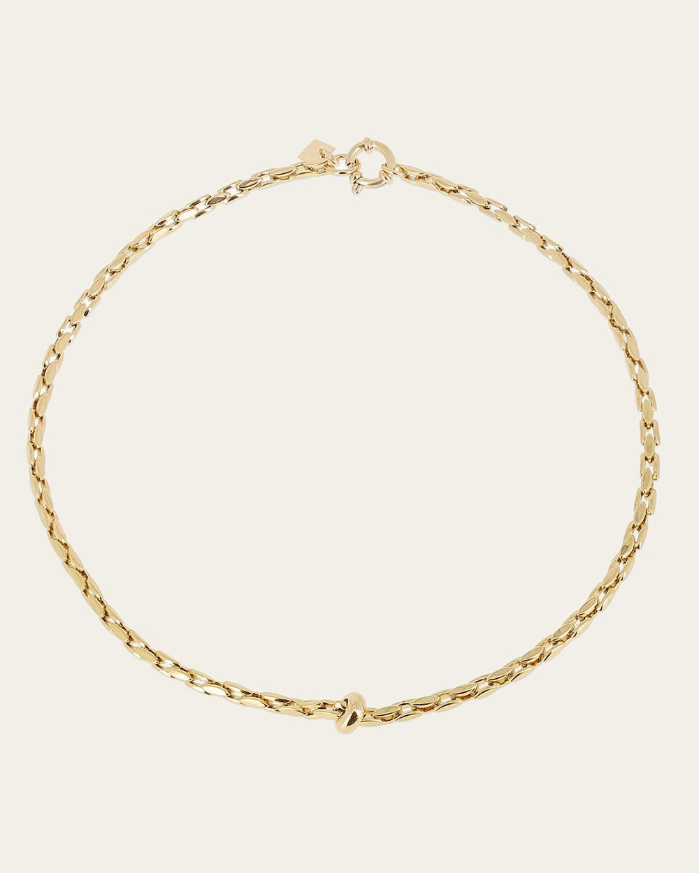 Collier Lottie (Acier doré)