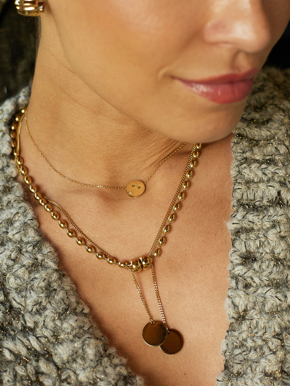 Collier Weiss 