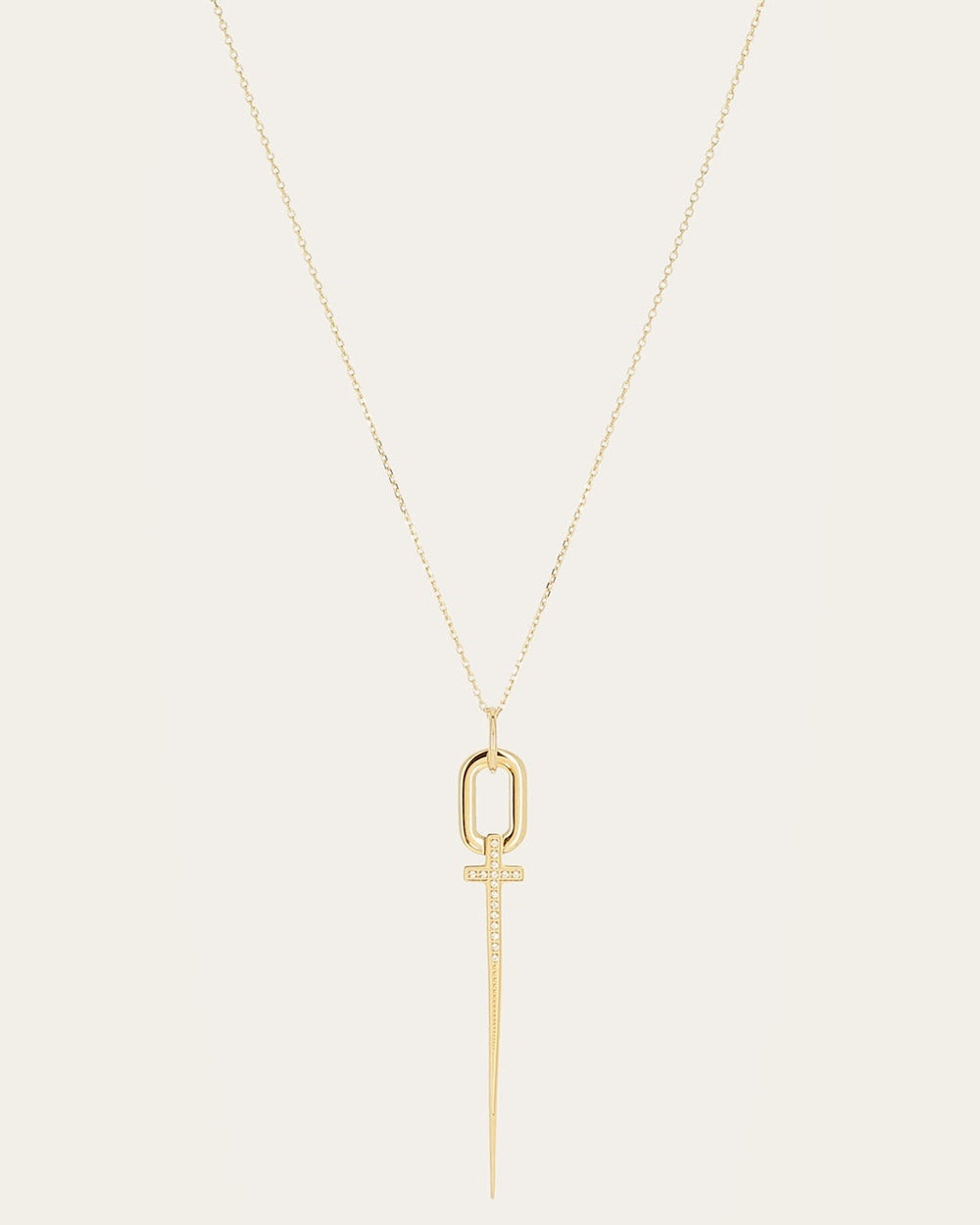 Rinaldo Necklace (Gold-plated steel)