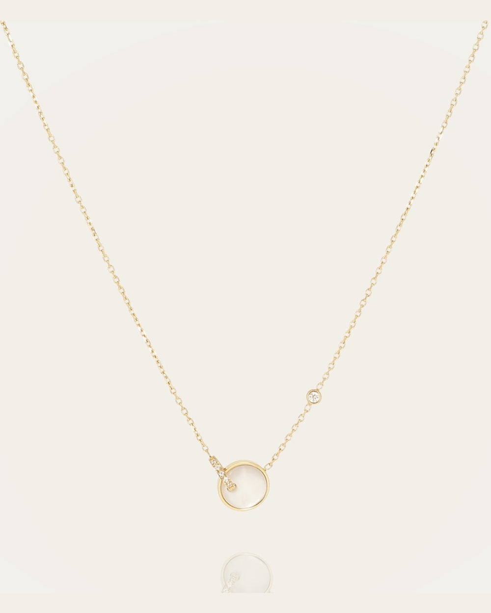 Ysolde Necklace (Gold-plated steel)