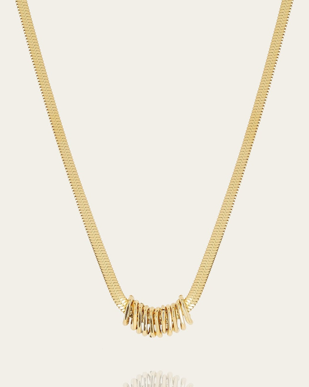 Collier Luis (Acier doré)