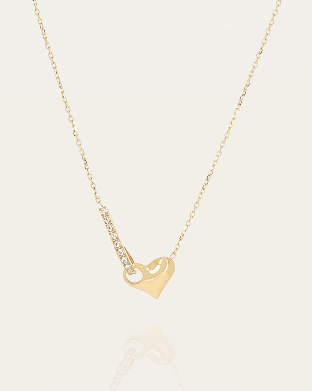 Sélénia Necklace (Gold-plated Steel)