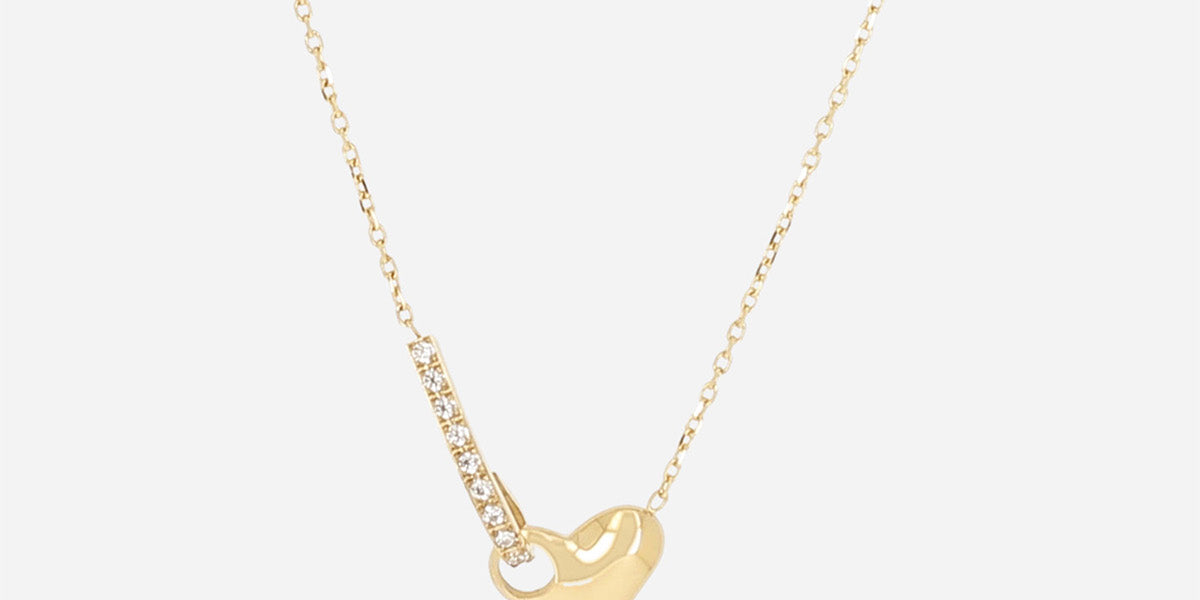 Collier Sélénia (Acier doré)