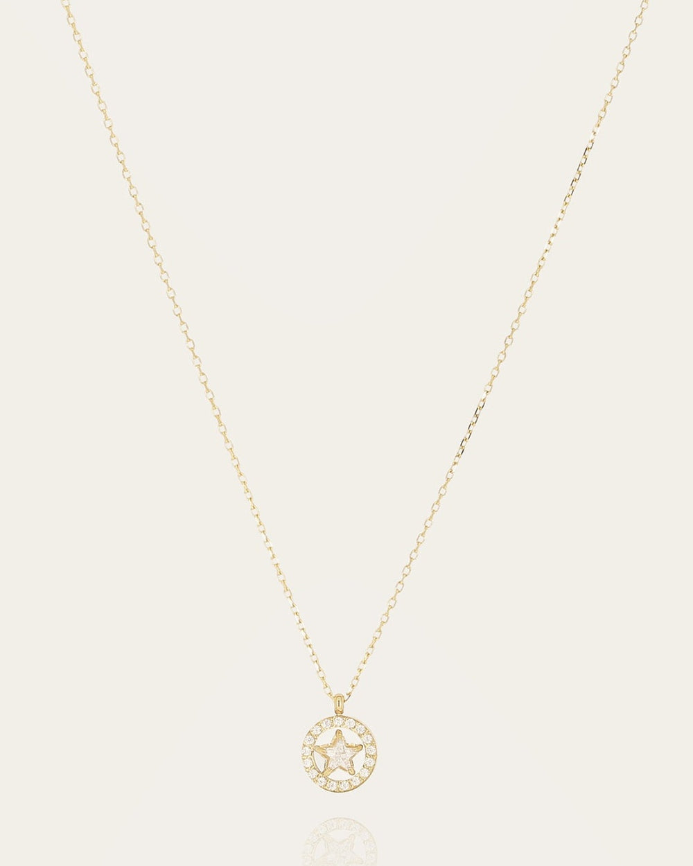 Alvéria Necklace (Gold-plated Steel)