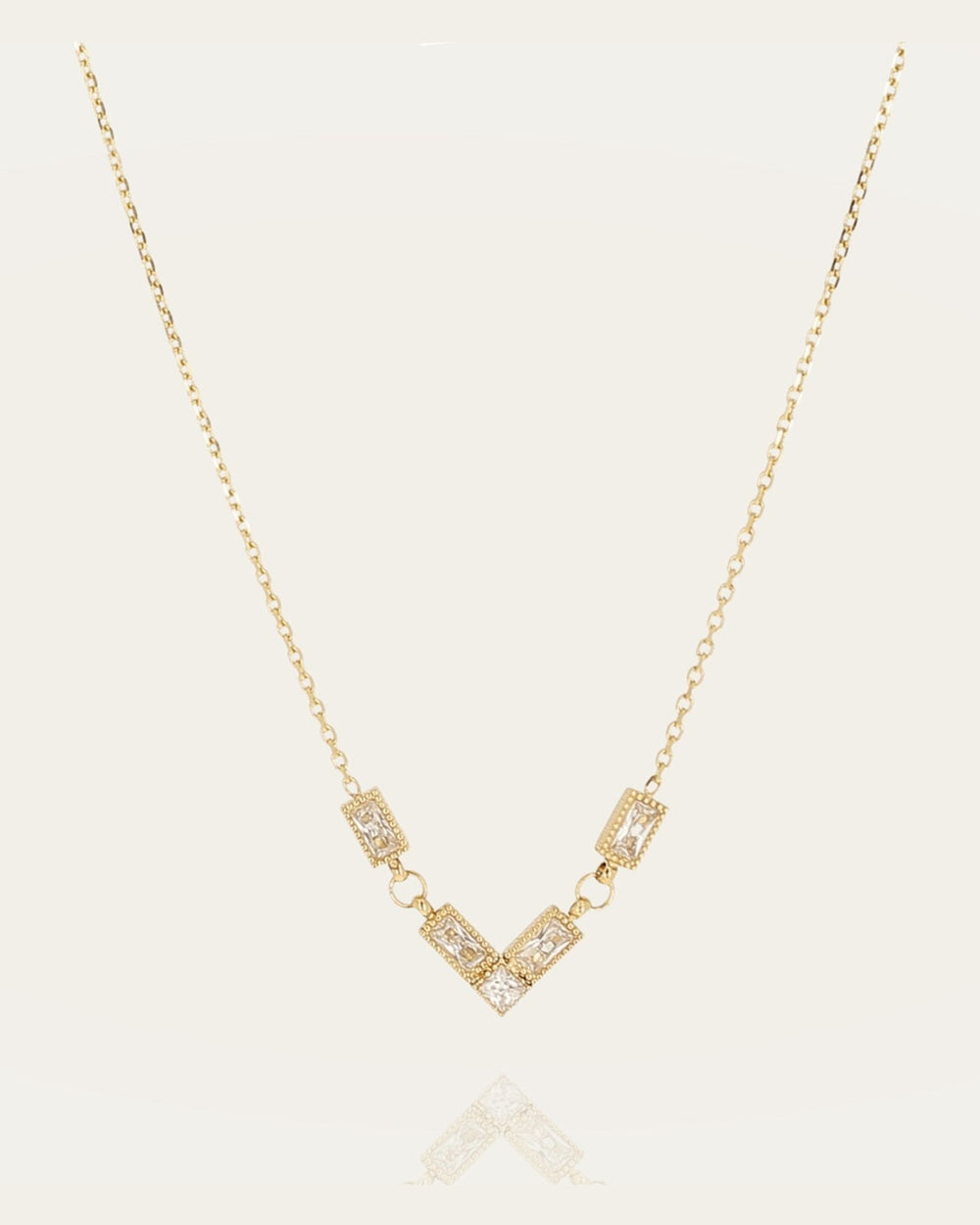 Collier Fasano (Acier doré)
