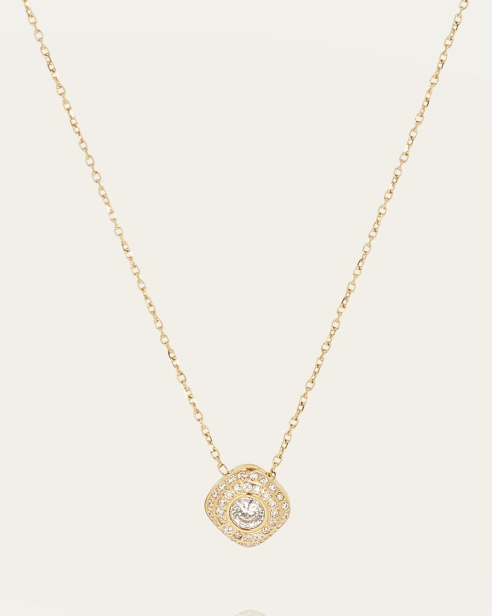 Collier Ermi (Acier doré)