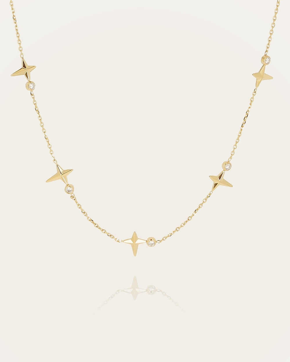 Tandalo Necklace (Gold-plated steel)