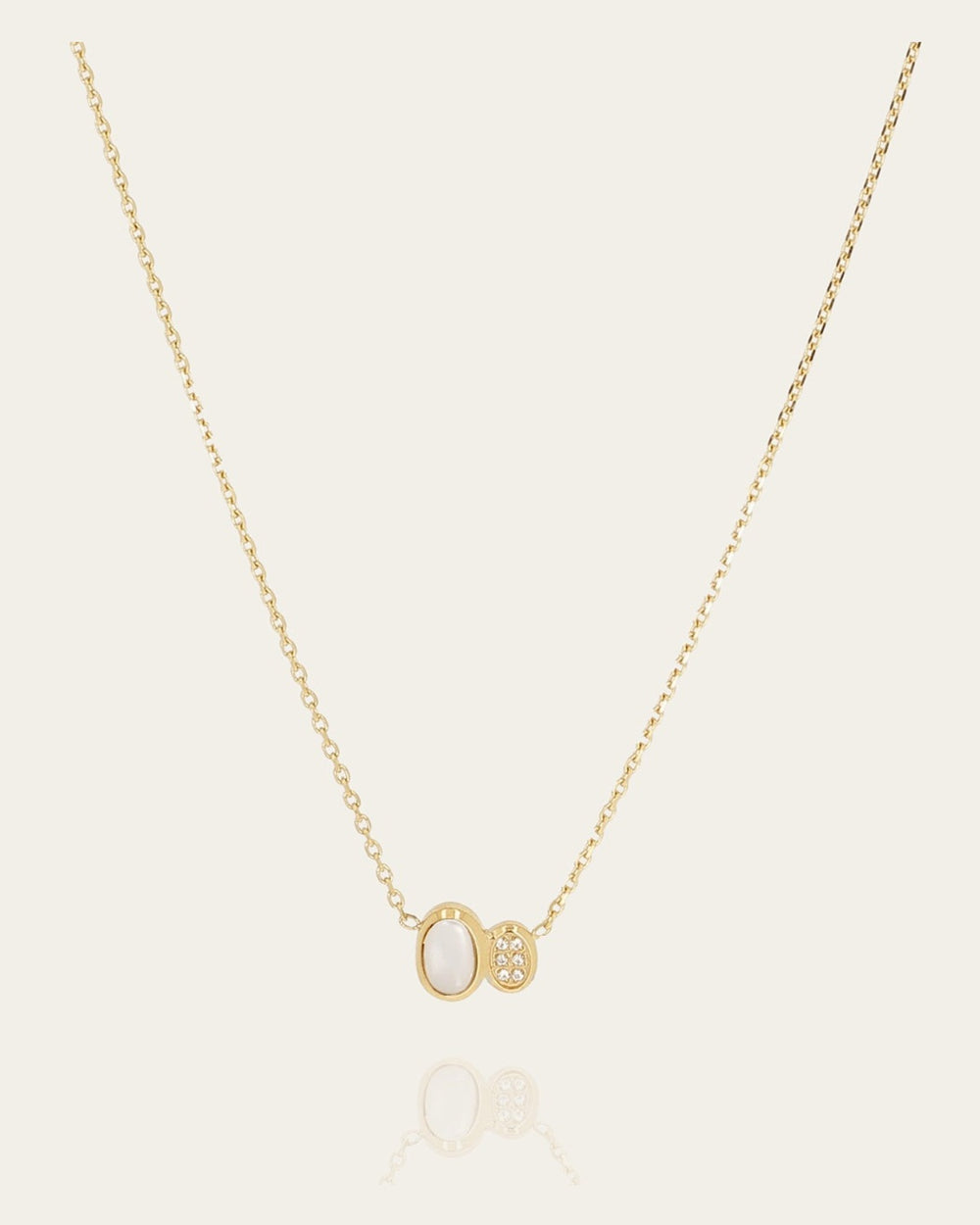 Nicolosi Necklace (Gold-plated steel)