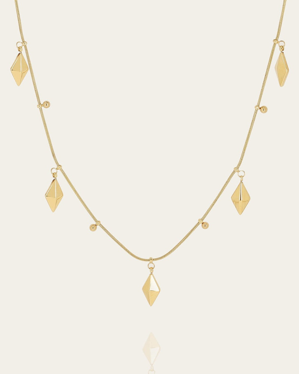 Collier Paterno (Acier doré)