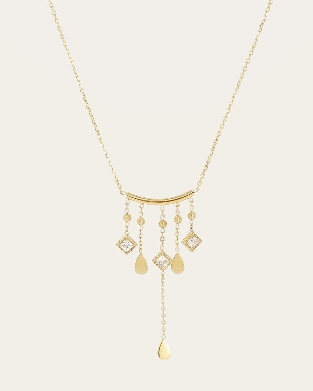 Collier Taverna (Acier doré)