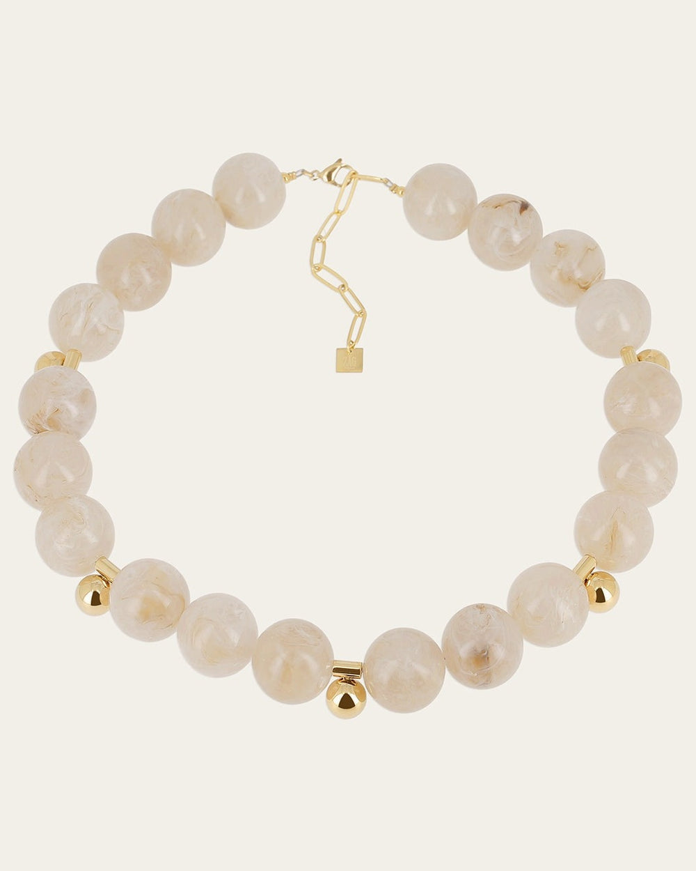 Godella Necklace (Gold-plated steel)