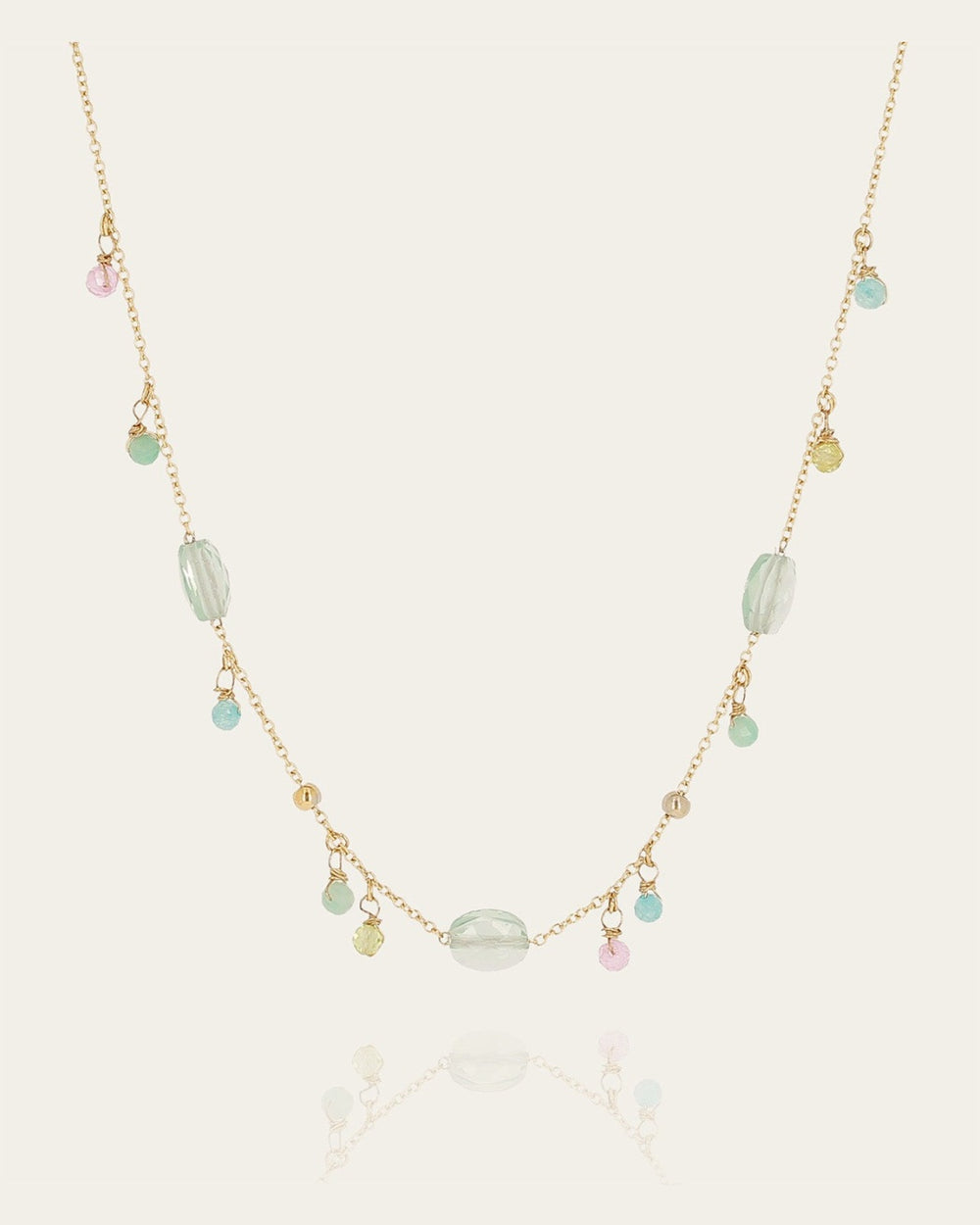 Barega Necklace (Gold-plated steel)