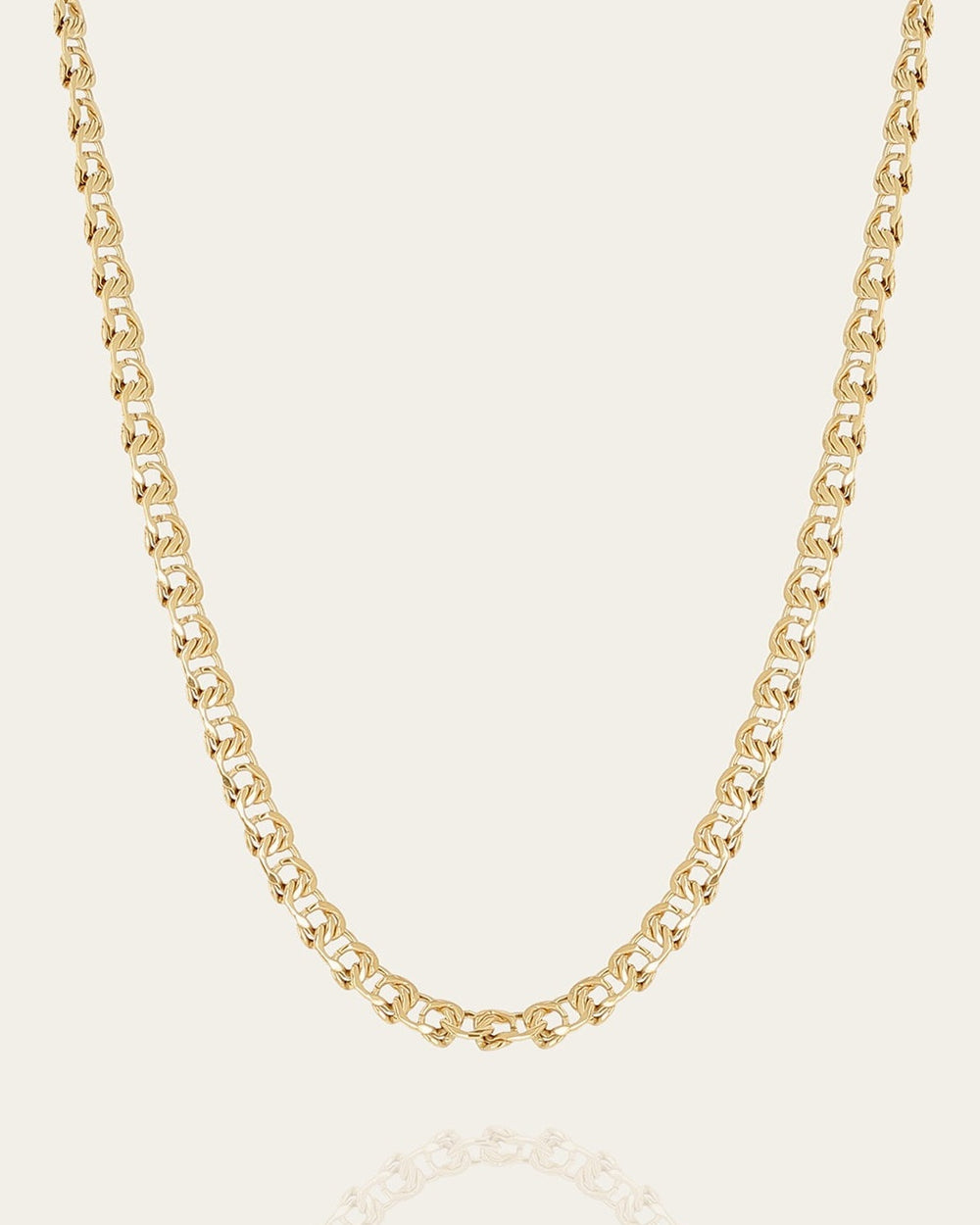 Collier Azurine (Acier doré)