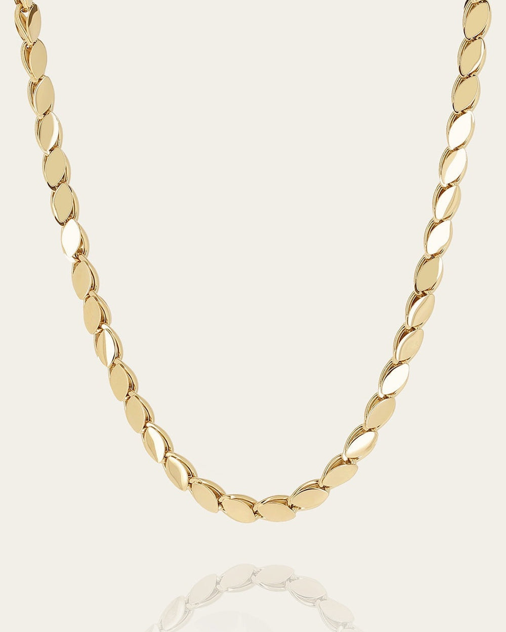 Pétale Necklace (Gold-plated steel)