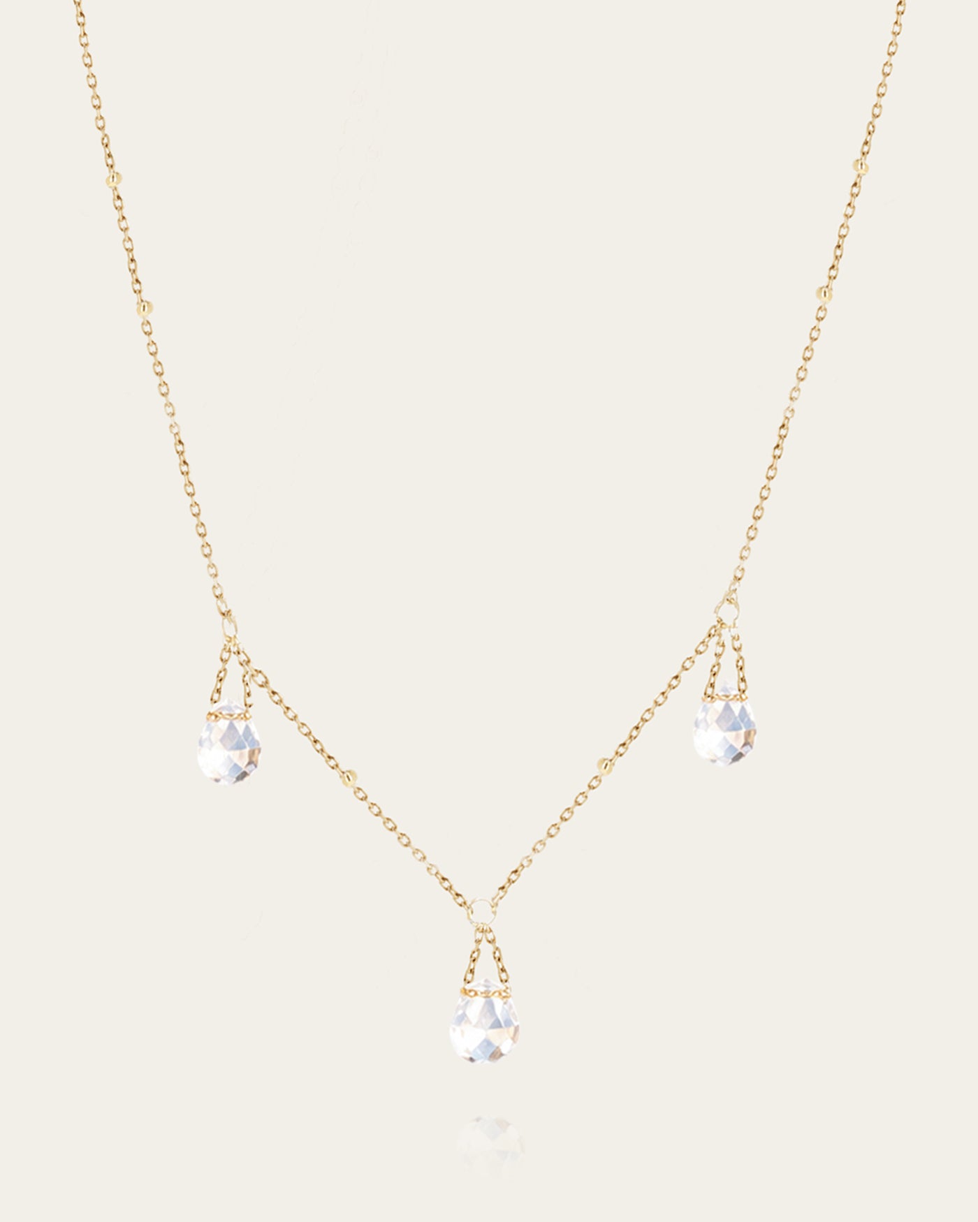 Collier Célyne (Acier doré)