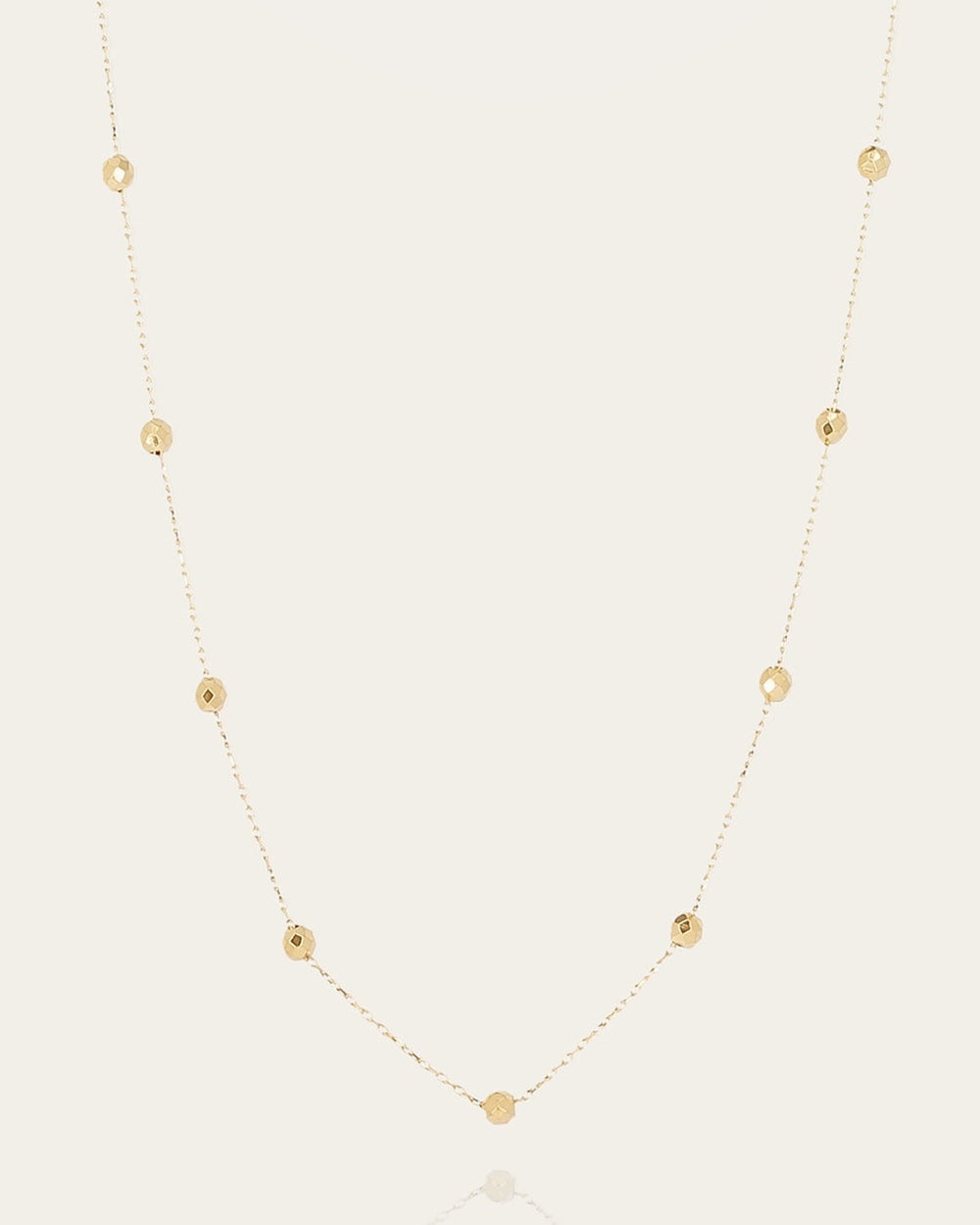 Necklace Lysenne (Gold-plated steel)