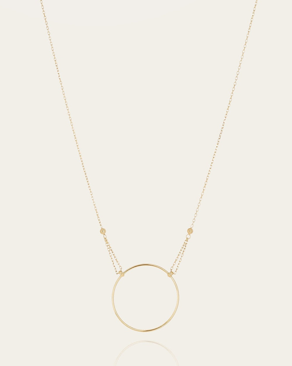 Necklace Amarante (Gold-plated steel)