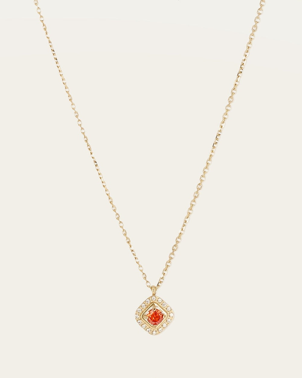 Necklace Elan (Gold-plated steel)