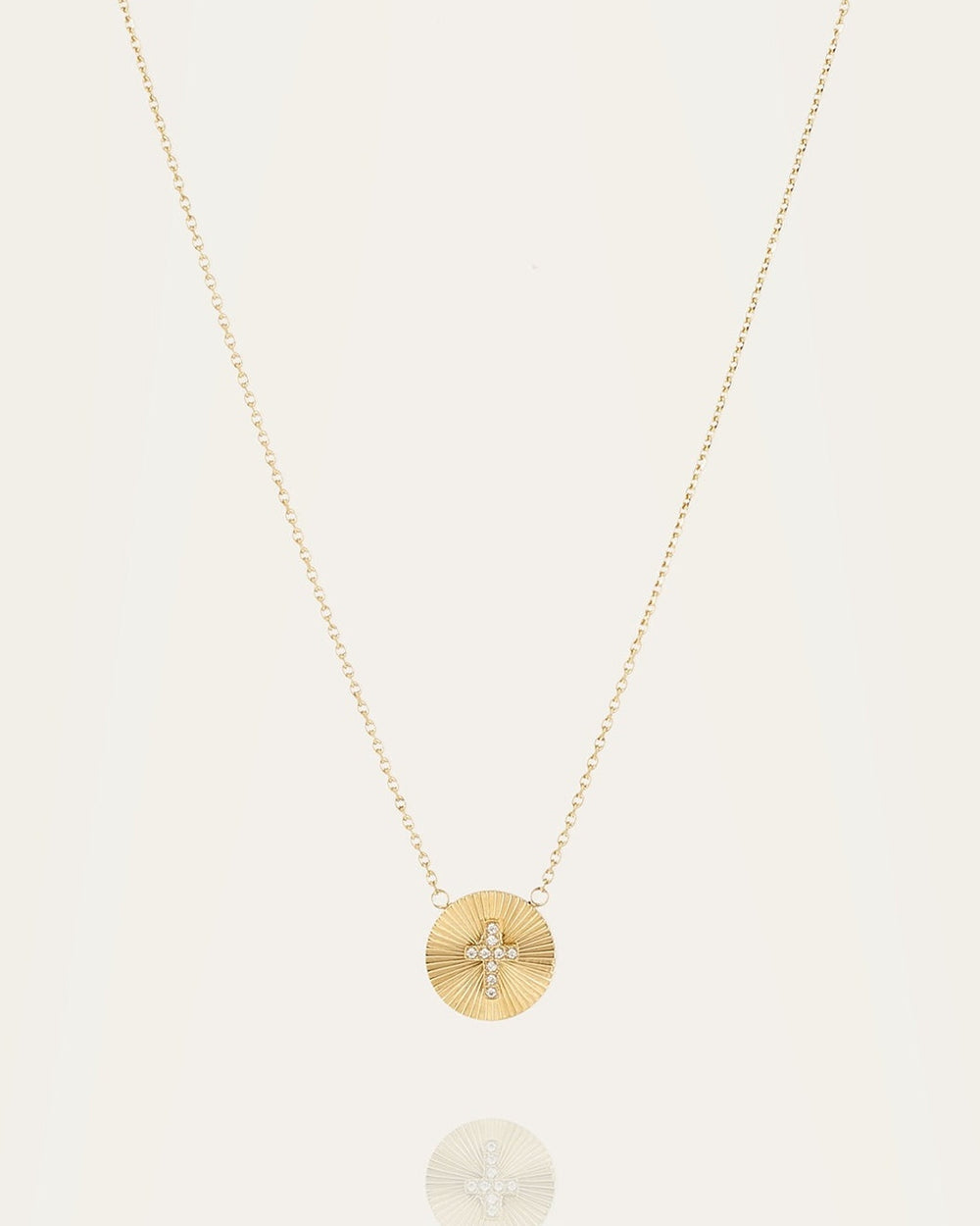 Necklace Aveline (Gold-plated steel)