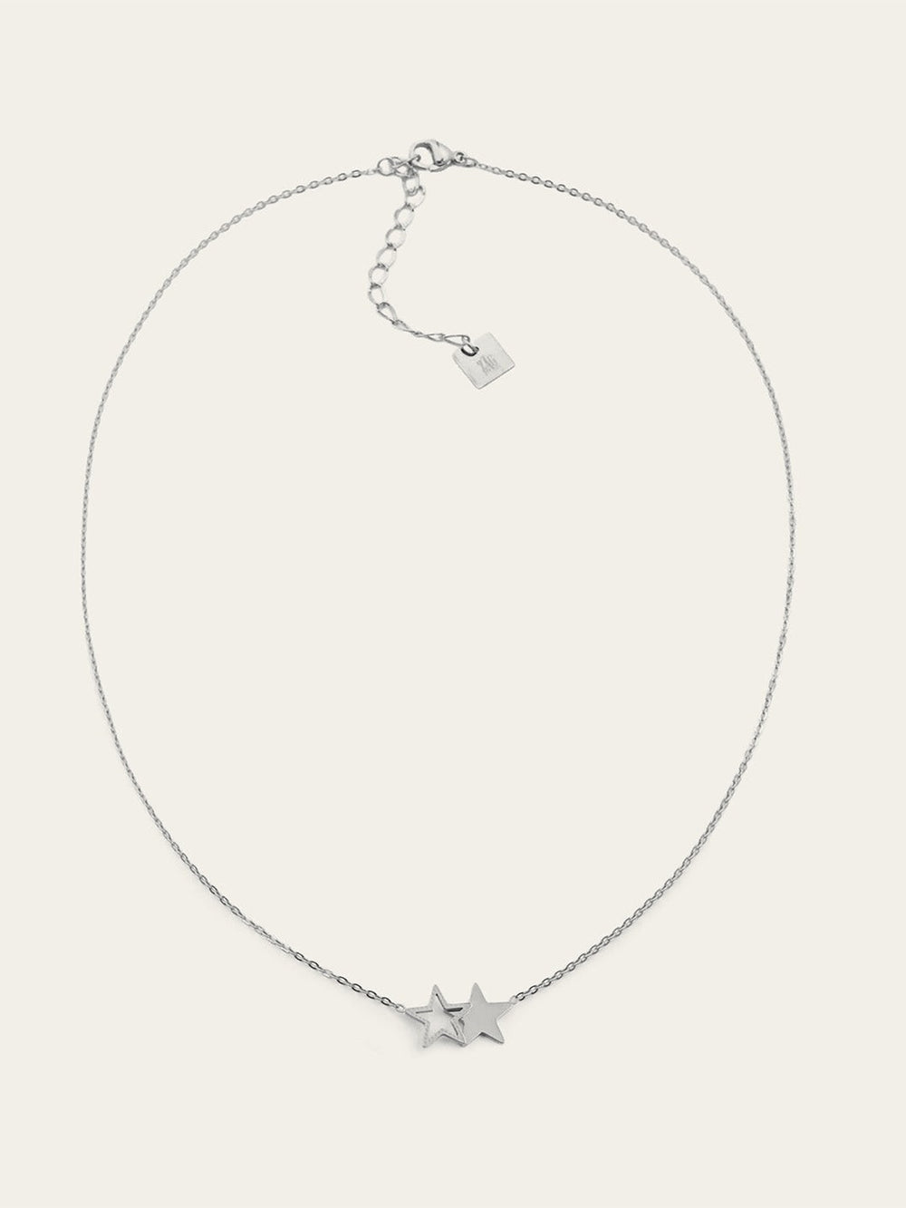 Double star Necklace 