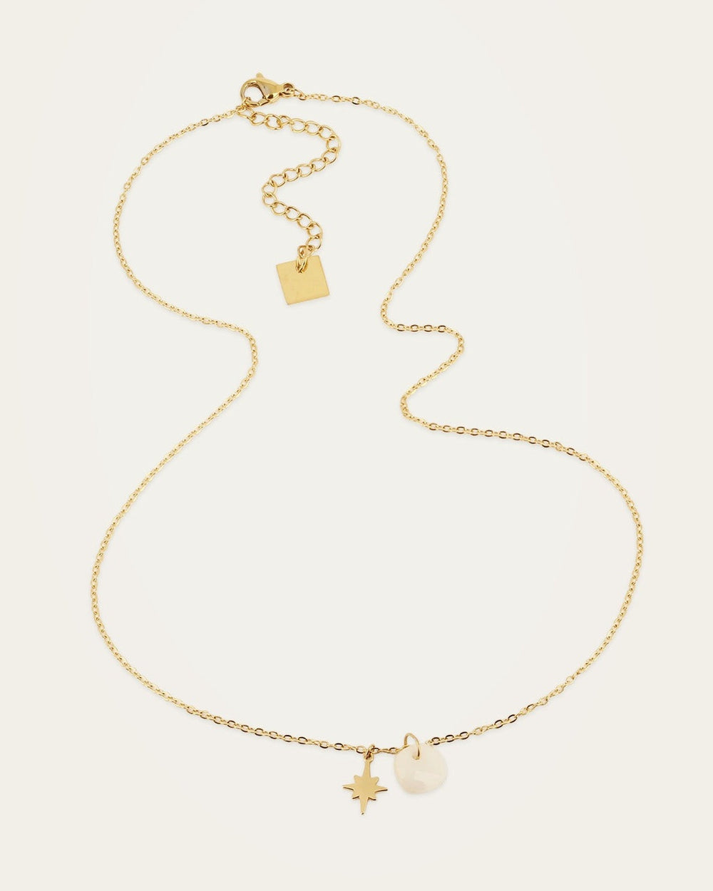 Manuréva Necklace (Gold-plated steel)