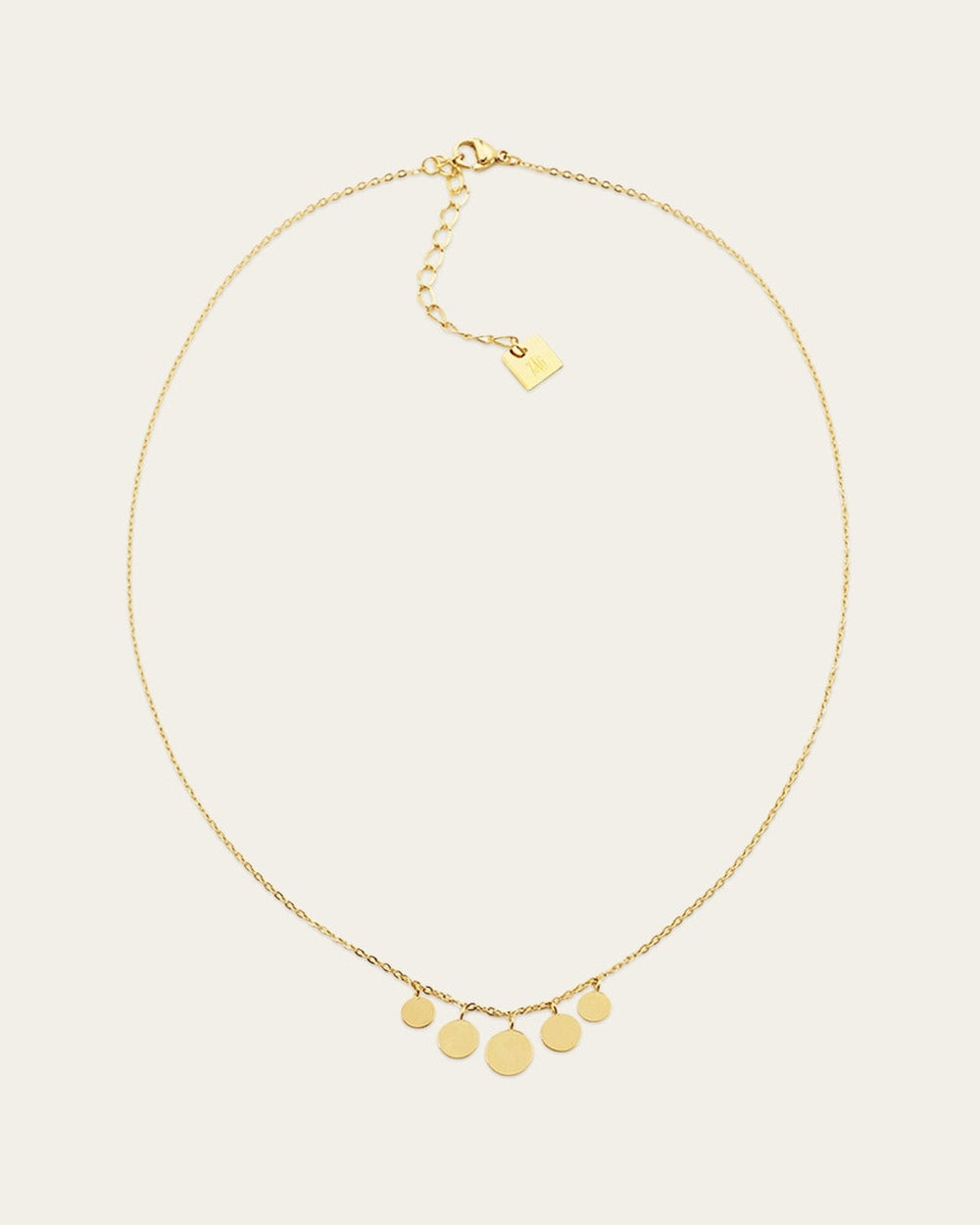 Collier Pluton (Acier doré)