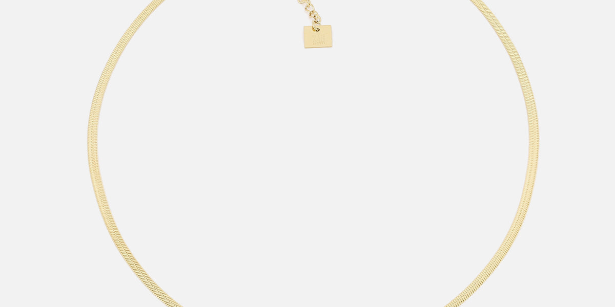 Collier Pur (Acier doré)